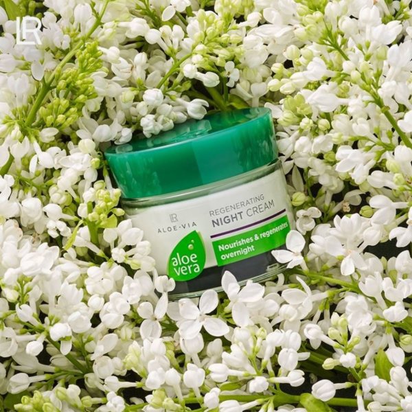 Az éjszakai arckrém intenzíven ápolja a bőrt az éjszaka folyamán