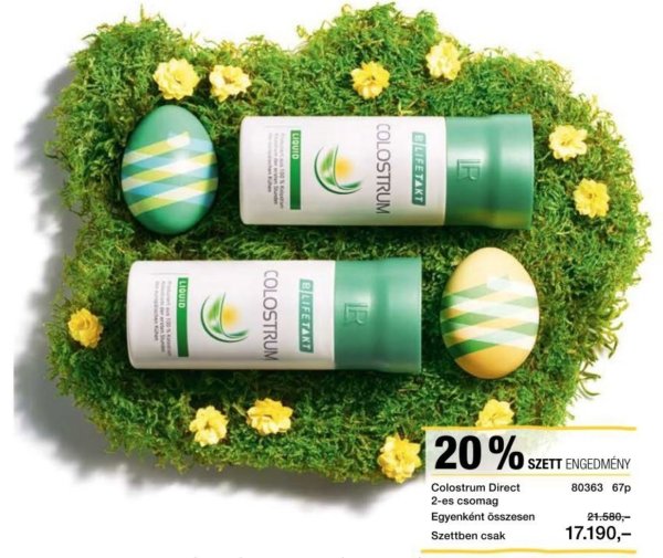 A Colostrum vírusellenes antitesteket tartalmaz