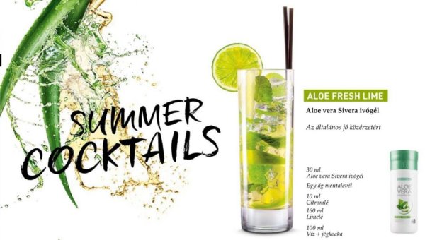 koktél receptek alokohollal és aloe verával