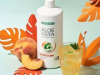 Aloe őszibarack ital - az íze pedig nagyszerű